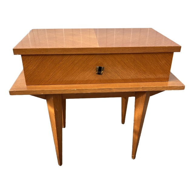 Modernist Bedside Table, 1950s For Sale
