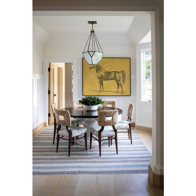 Black Yves Hang Hanging Light - Black With Black Accents, Clear Glass, Hanging Light, Chandelier For Sale - Image 4 of 8