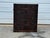 Wood Vintage Antique Pine Campaign Chest With Iron Hardware For Sale - Image 7 of 12