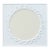 Vintage Wave Design Aluminum Mirror For Sale
