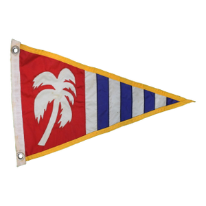 Palm Beach Sail and Squadron Yacht Club Burgee