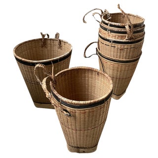 Grocery Baskets, 1950s, Set of 12 For Sale