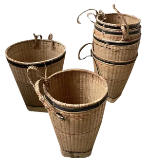 Grocery Baskets, 1950s, Set of 12