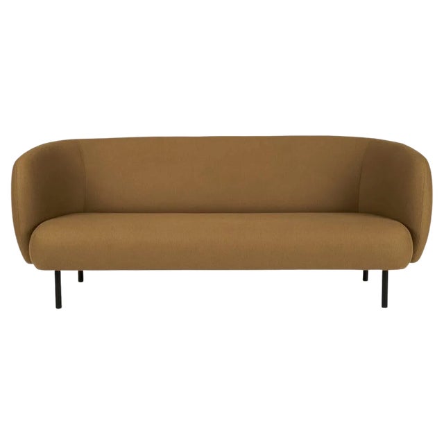 Caper Three-Seater in Olive by Warm Nordic For Sale
