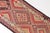 Turkish 1950s Bold Geometric Medallion Kilim Runner For Sale - Image 3 of 10