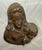Bronze Antique A. Wallrae Thick Heavy Cast Bronze Religious Baby Jesus Mary Wall Plaque For Sale - Image 8 of 13