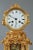 Late 19th Century Ormolu Mantel Clock with Floral Decoration For Sale - Image 3 of 11