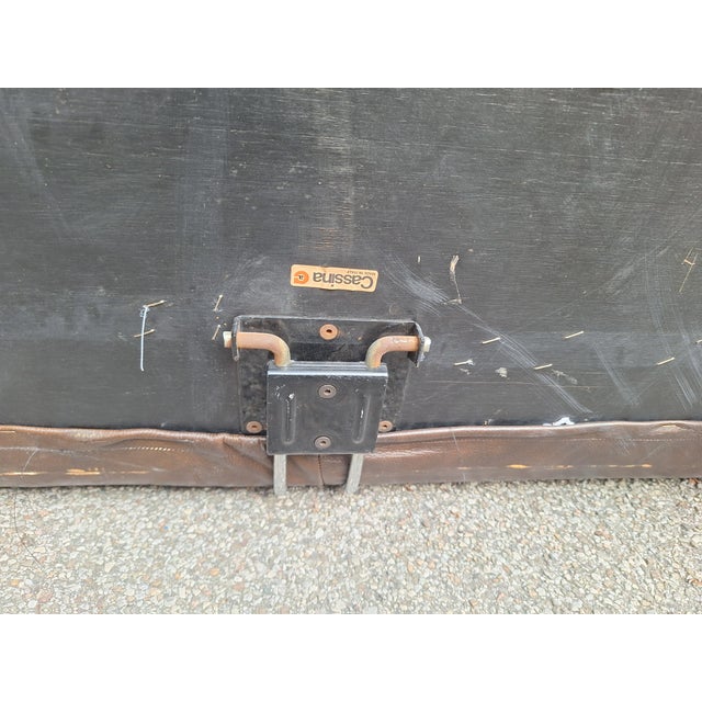 Vintage Soriana Three-Seater Sofa in Dark Brown Leather by Afra and Tobia Scarpa for Cassina, 1960s For Sale - Image 12 of 16