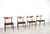 Teak and Aniline Leather Dining Chairs by Ib Kofod-Larsen for G-Plan, 1960s, Set of 4 For Sale - Image 9 of 11