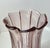 Vintage Art Deco Vase in Pink Rosaline Glass, 1930s For Sale - Image 6 of 9