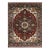 10x14 Louie Oriental Red Medallion Traditional Hand Knotted Wool Carpet Rug For Sale