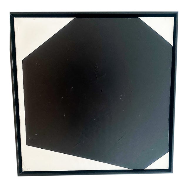 Oil on Canvas, Black & White Series, Iris Dankner, New York, 2023 For Sale