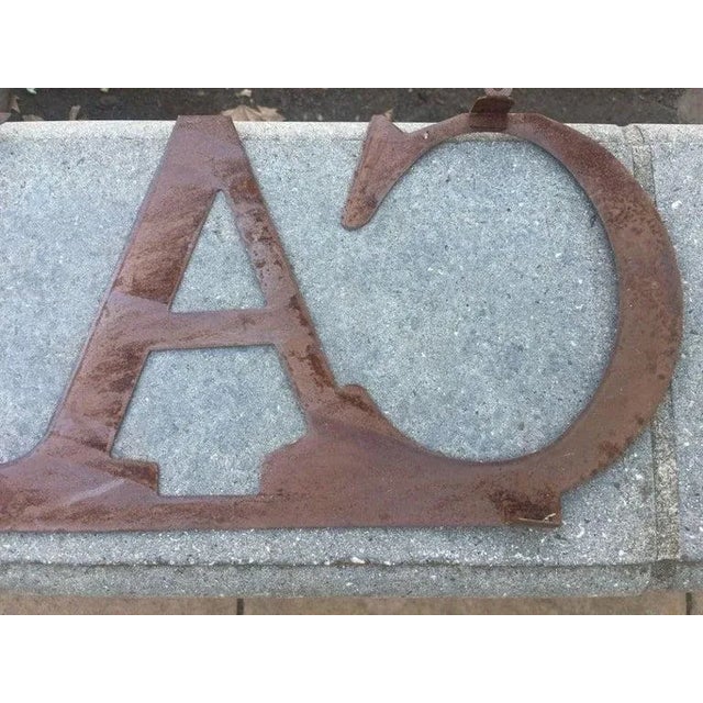 Early 20thc Coffee Shop Cafe Sign For Sale - Image 4 of 6