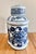 Chinoiserie Chinoiserie Blue and White Emperor Covered Ceramic Ginger Jar For Sale - Image 3 of 8