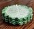 Vintage Fitz & Floyd Porcelain Ironstone Cabbage Leaf Appetizer Plates- Set of 4 For Sale In Phoenix - Image 6 of 8