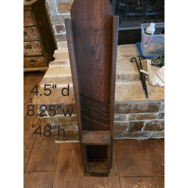 Charming antique wood farmhouse cabbage slicer. Great for decorating a wall or use.