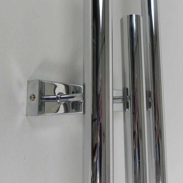 Tede Light Wall Lamp with 3 Chrome Cylinders, 1970s For Sale - Image 12 of 18