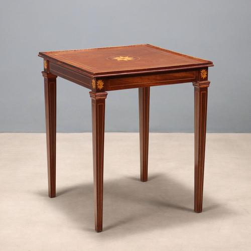 Small Antique Directoire Style Table in Violet Wood, 20th Century For Sale - Image 10 of 10