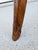 Leather Top Clover Shaped Side Table Plume Style Legs For Sale - Image 4 of 12