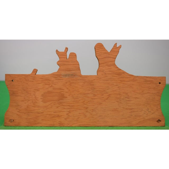 Sz: 5 3/4"H x 11"W x 1 1/4"D Wood slat