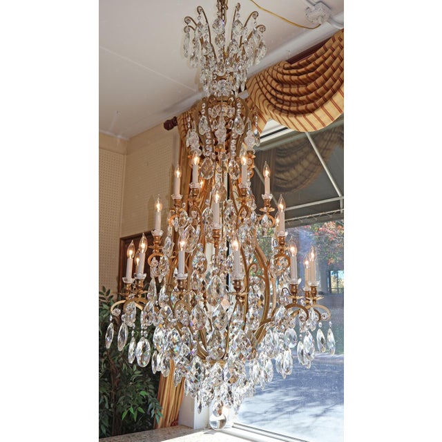 Renaissance 24 Light Schonbek Renaissance 3783 French Style Crystal Chandelier For Sale - Image 14 of 18
