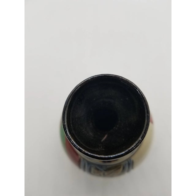 1970s Vintage Yakimoto Japanese Ceramic Sake Warming Bottle For Sale - Image 5 of 7