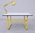 Italian Neolt Yellow Drafting Table With Matching Architect Table Lamp – Mid-Century Modern Studio Pair For Sale - Image 9 of 9
