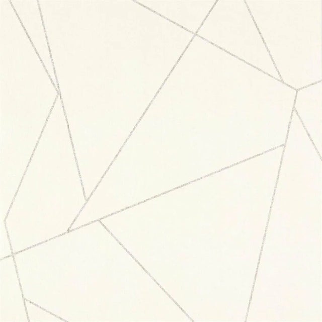 Harlequin Parapet Wallpaper in Dove - a Sample For Sale