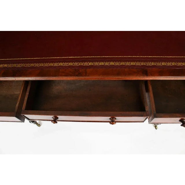 Antique Victorian Gillows Writing Table, 1800s For Sale - Image 12 of 18