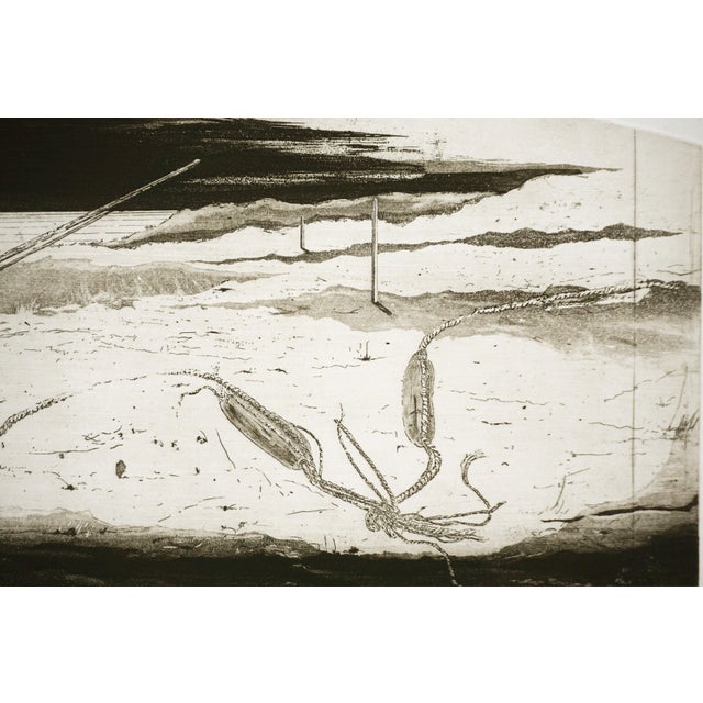 Paper "Back to the Sea" - Intaglio Print by Tomoya Uchida For Sale - Image 7 of 7