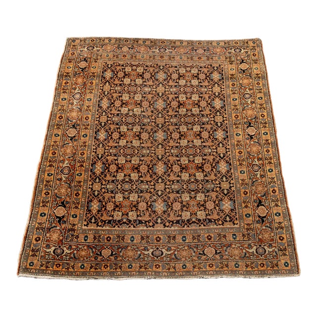 Persian Veramin Rug, 5' 2" X 4' For Sale
