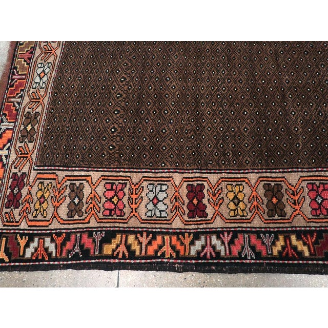 Mid 20th Century Galerie Shabab Collection Mid-20th Century Handmade Turkish Tribal Gallery Rug For Sale - Image 5 of 8