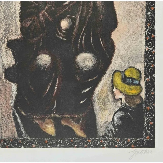 The Emperor is an etching and aquatint realized by Franco Gentilini (Italian Painter, 1909-1981) in the 1970s. from the...