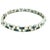 Art Deco 1940s Platinum Diamond and Sapphire Art Deco–Style Link Bracelet For Sale - Image 3 of 10