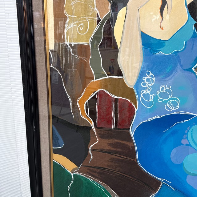 Circa 1997 Itzchak Tarkay Suzanne Serigraph, Signed For Sale - Image 12 of 12