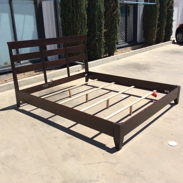 Ethan Allen Horizon Collection King Bed Frame Chairish