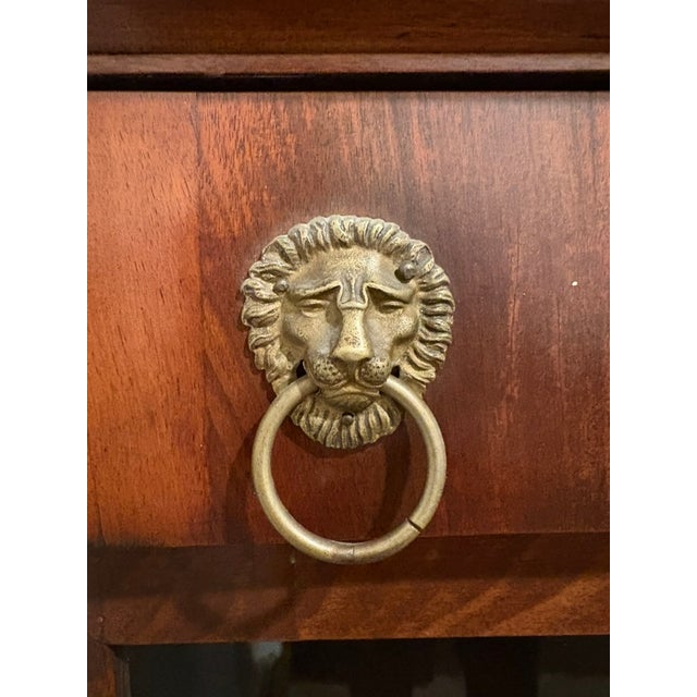 Empire-Style Display Case, Return From Egypt, 19th Century For Sale - Image 4 of 6