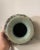 Antique Abstract Asian Raku Ceramic Pottery Vase in Celadon, Camel, Chocolate Brown For Sale - Image 11 of 12