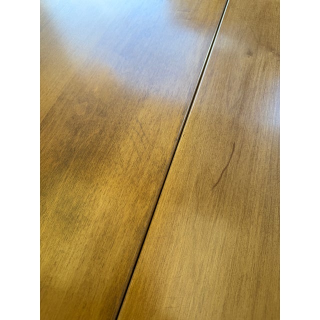 Mid Century Modern Solid Maple Dining Set Designed by Paul McCobb for Planner Group - Set of 5 For Sale - Image 10 of 12