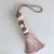 Amethyst Beaded Satin Key Tassel in Lavender - Amethyst Color For Sale - Image 8 of 15