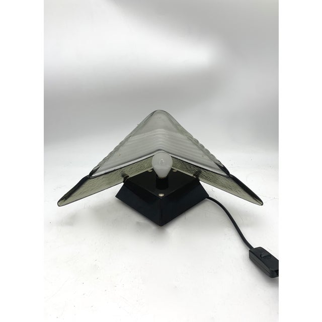 Murano Glass Table Lamps from AV Mazzega, 1970s, Set of 2 For Sale - Image 4 of 6