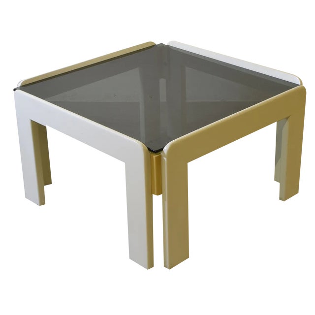 Coffee Tabe in Walnut attributed to Afra & Tobia Scarpa, 1960s For Sale