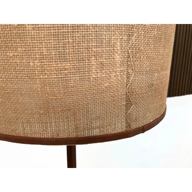 Mid-Century German Teak and Steel Floor Lamp, 1960s For Sale - Image 11 of 15