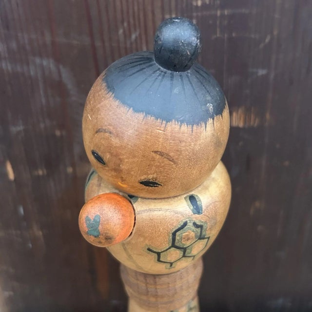 Mid-Century Modern Kokeshi by Inosuke Kobayashi, 1950s For Sale - Image 3 of 15