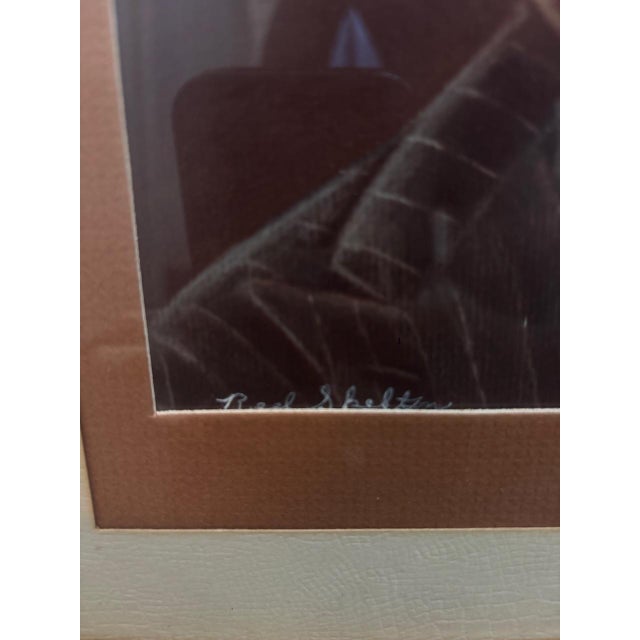 Vintage Framed Print Painting by Artist Jon Helland 15 × 12 For Sale - Image 4 of 5
