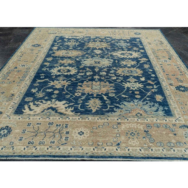 Oushak Rug 8'5" x 10'2" #22837 Explore a curated collection of hallway runners, wool rugs, and handmade masterpieces at ,...
