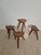 Rustic Stools in the style of Jean Touret, 1950s, Set of 4 For Sale - Image 5 of 18