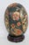 Satsuma Style Hand Painted Porcelain Egg 2pc Including Wood Display Stand 5062b For Sale - Image 13 of 13
