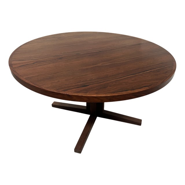 Scandinavian Dining Table in Rosewood Veneer from Heltborg Møbler For Sale