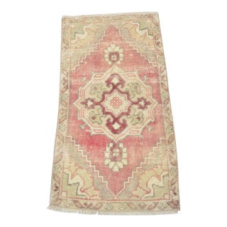 Mid 20th Century Oushak Wool Anatolian Carpet For Sale